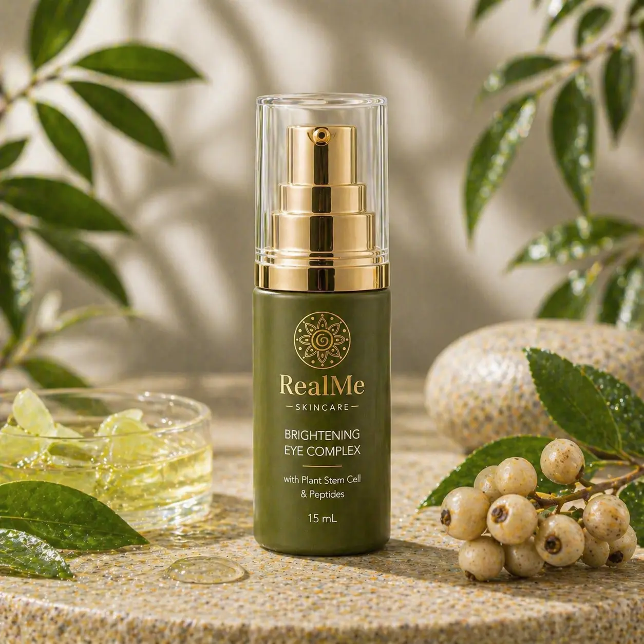 Brightening Eye Complex with Plant Stem Cell