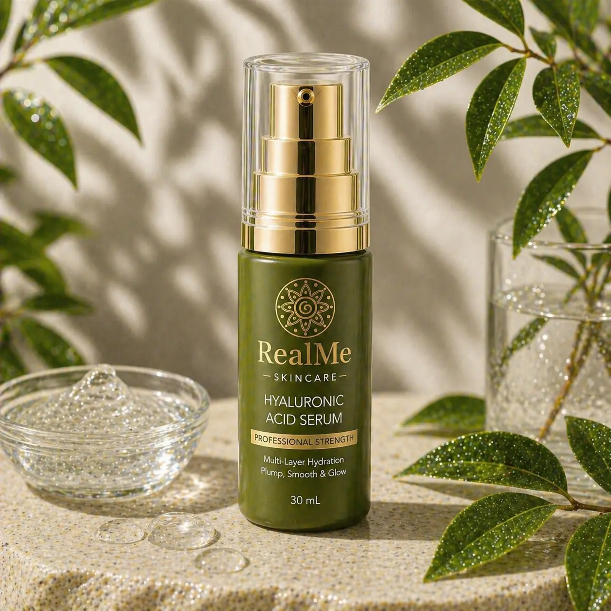 Hyaluronic Acid Serum – Professional Strength – 30 mL airless pump