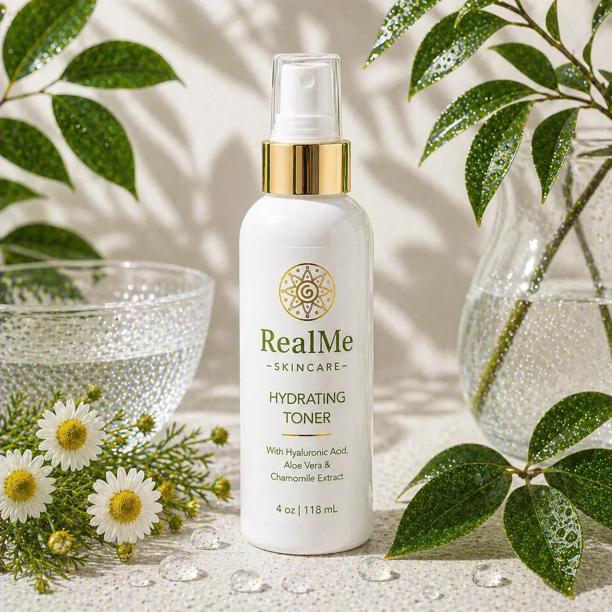 Hydrating Toner – 4 oz white spray bottle-5