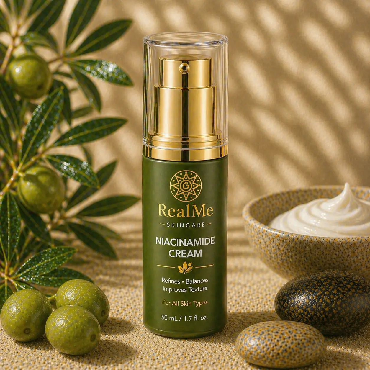 Niacinamide Cream - 50 mL airless pump